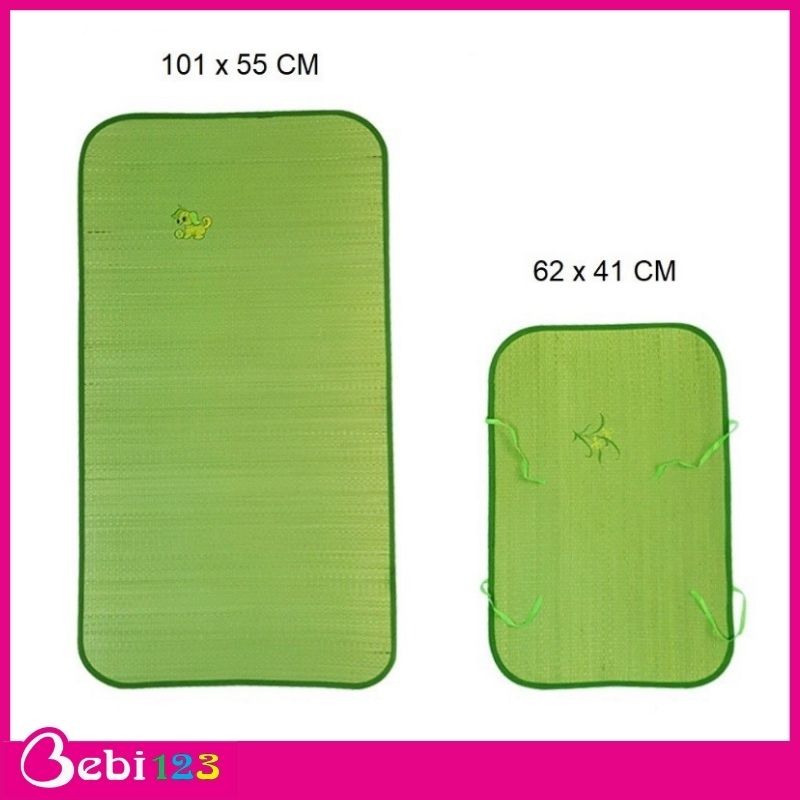 Chiếu cói, chiếu cỏ thơm 2 size lớn nhỏ cho bé