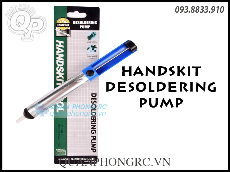 Hút chì hàn handskit solder sucker desoldering pump irons remover 135a
