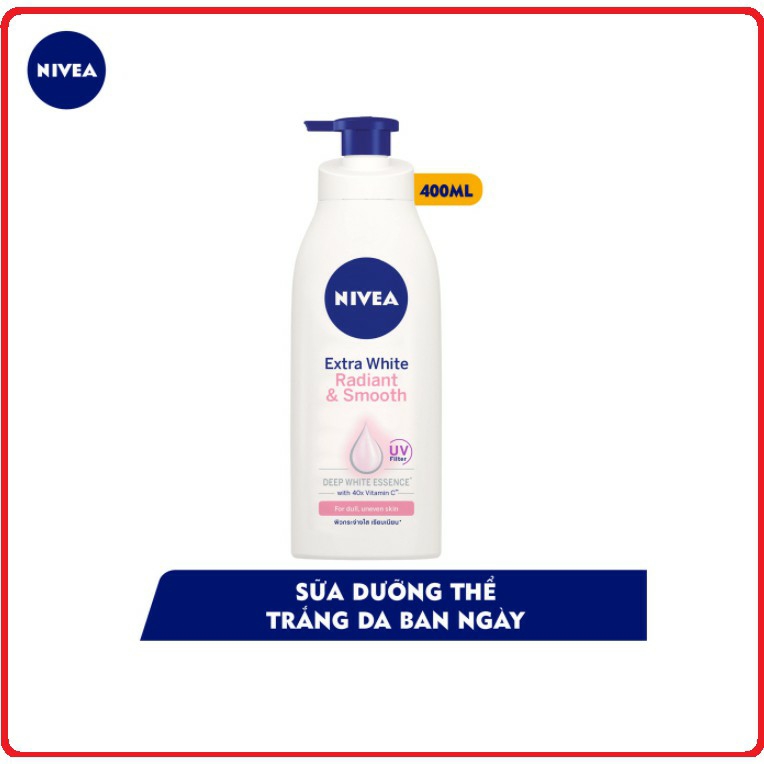 [HCM]Sữa Dưỡng Thể Dưỡng Trắng NIVEA Chai 350ml ( Siêu Chính Hãng - Date Mới )
