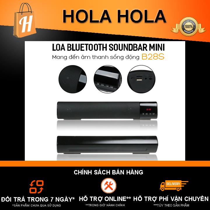 [HCM]Loa Bluetooth Soundbar mini B28S âm thanh sống động