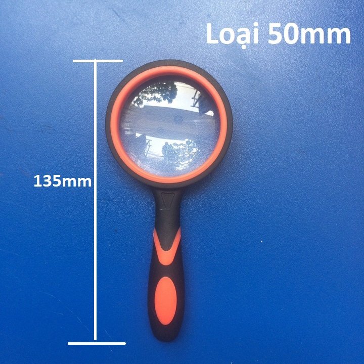It is a magnifying glass. Portable, sturdy plastic mold handle. various sizes to choose from. Th539.922.923.924