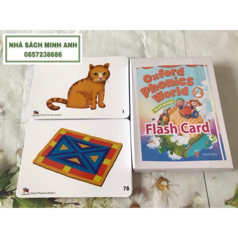 Flashcard OXFORD PHONICS WORLD 2 - 93 thẻ