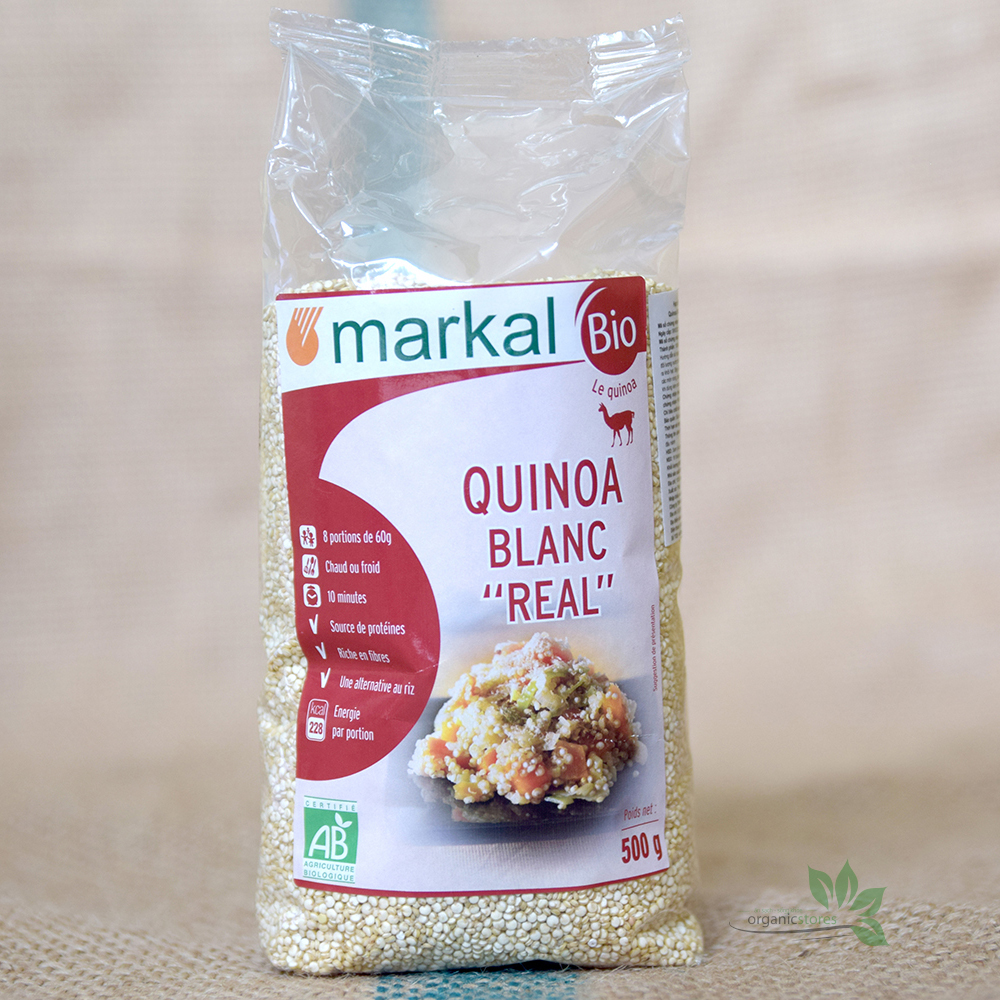 Hạt diêm mạch quinoa trắng hữu cơ Markal/Davert