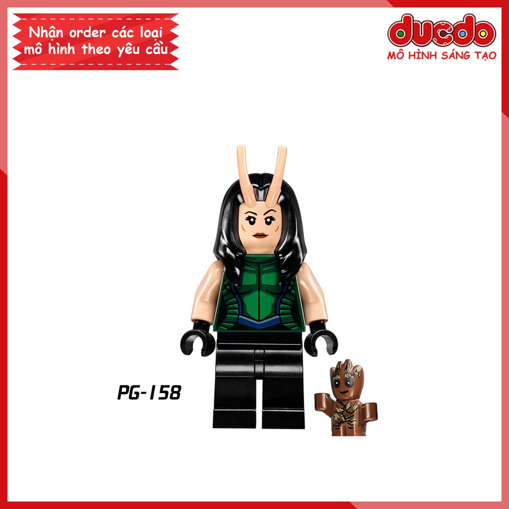 Minifigures nhân vật siêu anh hùng Mantis mới - Đồ chơi Lắp ghép Xếp hình Mini Mô hình POGO PG158