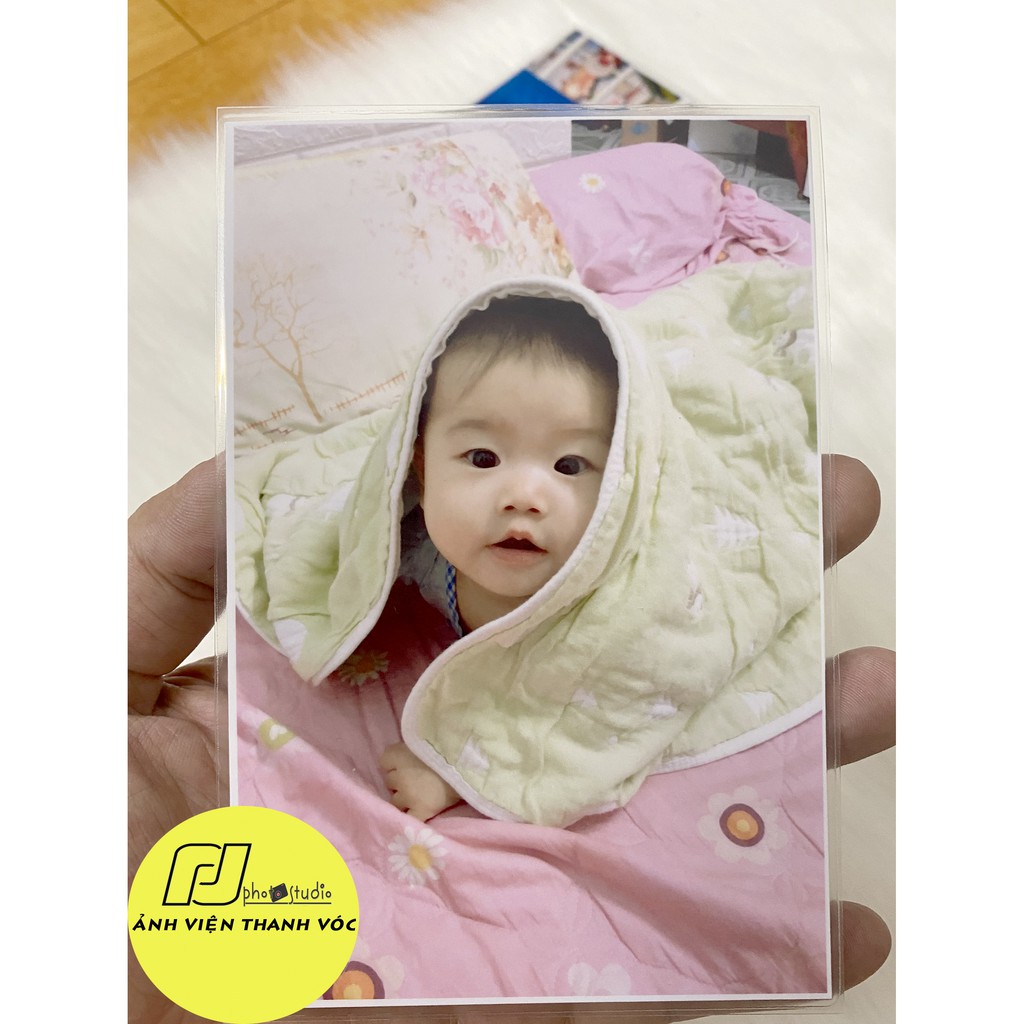 Combo 10 ảnh 10x15 ép plastic tràn viền