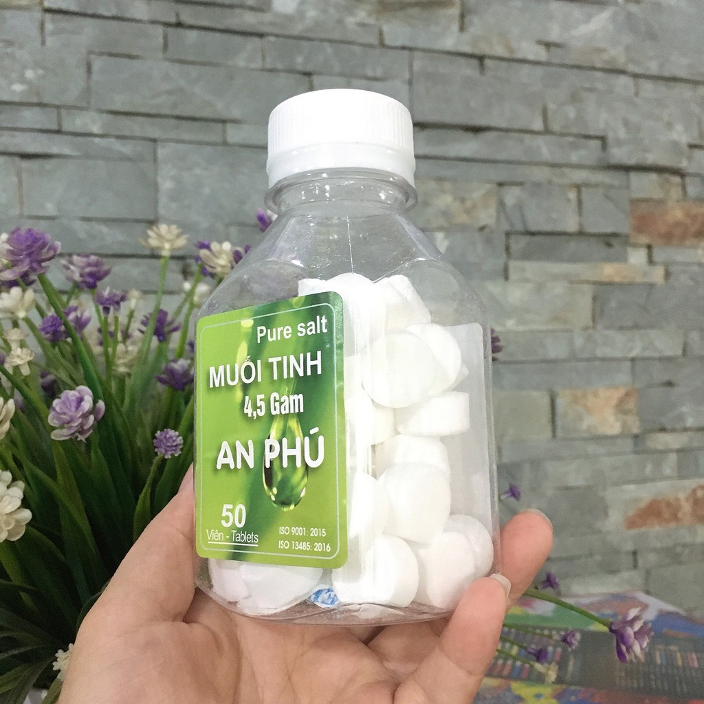 Viên Muối Sinh Lý Nacl 0,9% [Hộp 20-50 Viên]