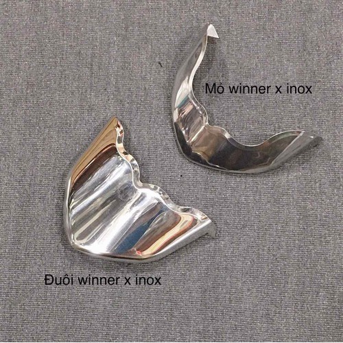 Inox bộ bảo vệ chụp mỏ dè trước đuôi dè sau winner x 2019 - 000551