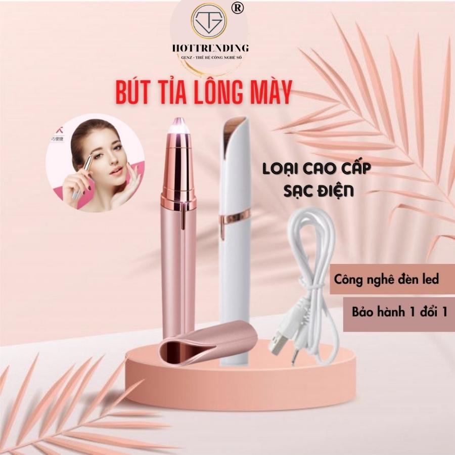 Máy tỉa chân mày, Bút tỉa lông mày thông minh phiên bản cao cấp loại sạc điện - Sang Chảnh - Nhỏ Gọn - Dễ Sử Dụng - Hiệu Quả