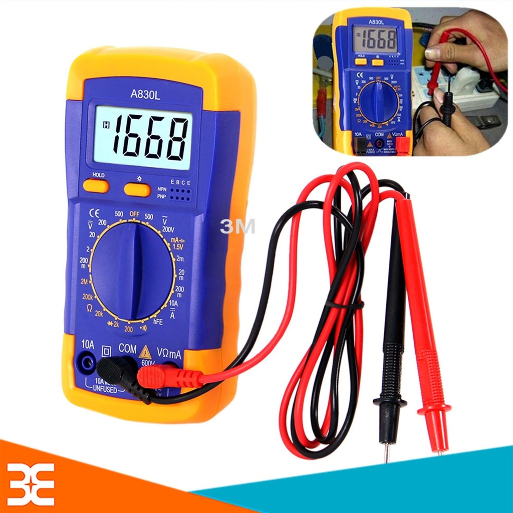 Đồng Hồ Vạn Năng Digital Multimeter A830L