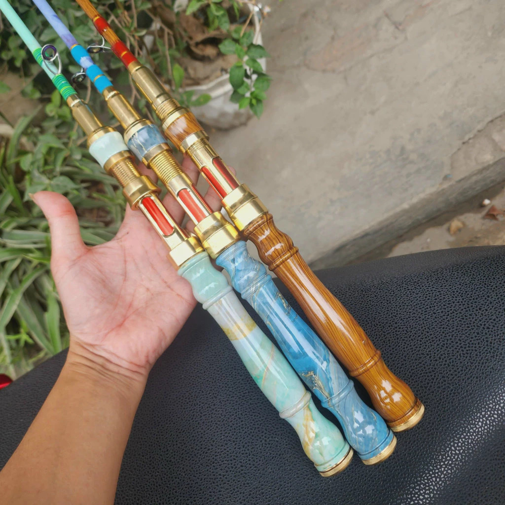 Ikada 2-Mode Fishing Rod 120cm - 15cm - Super Beautiful Colors - Super Soft - Holds Fish Very Strong
