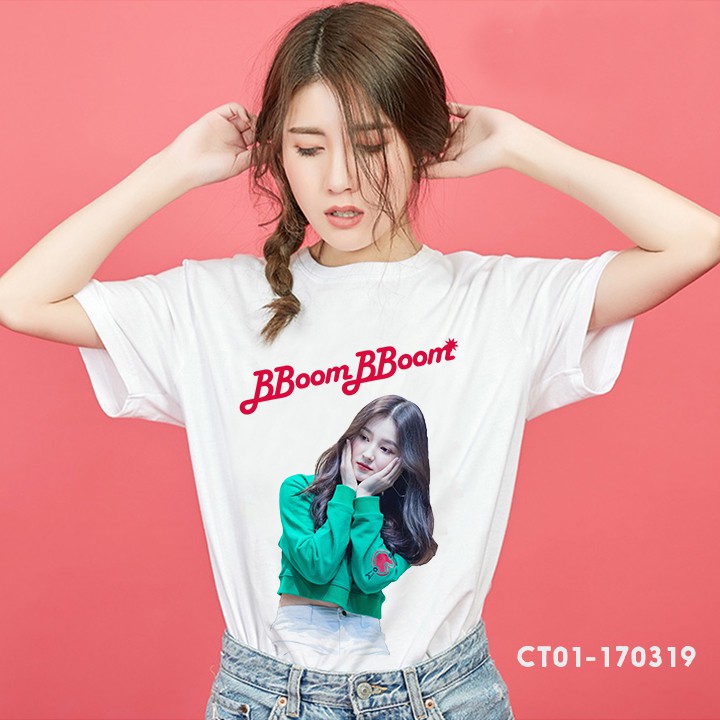 Áo Thun Nancy Momoland Bboom Bboom Kpop