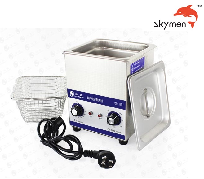 Bể rửa siêu âm điều khiển cơ - phím Skymen JP-020 2Lít