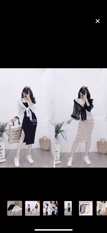 ÁO SƠ MI VOAN MỎNG CỘT EO LỤA LÀ