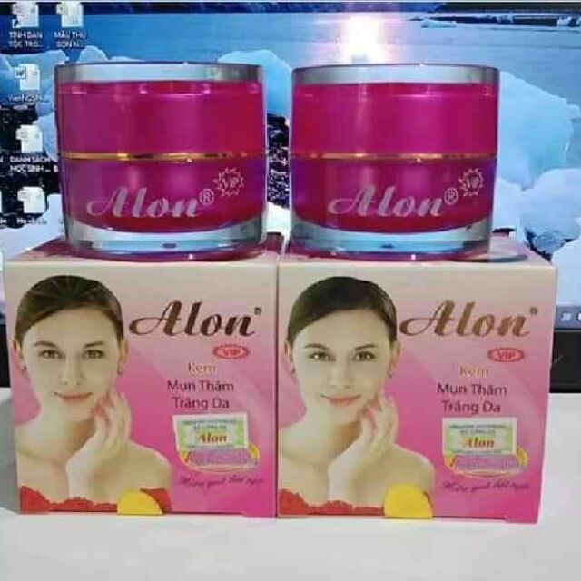Kem alon mụn- thâm-trắng da 15g