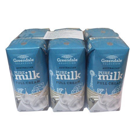 Sữa Tươi Nguyên Kem Greendale Úc 6x200ml Giá Tốt