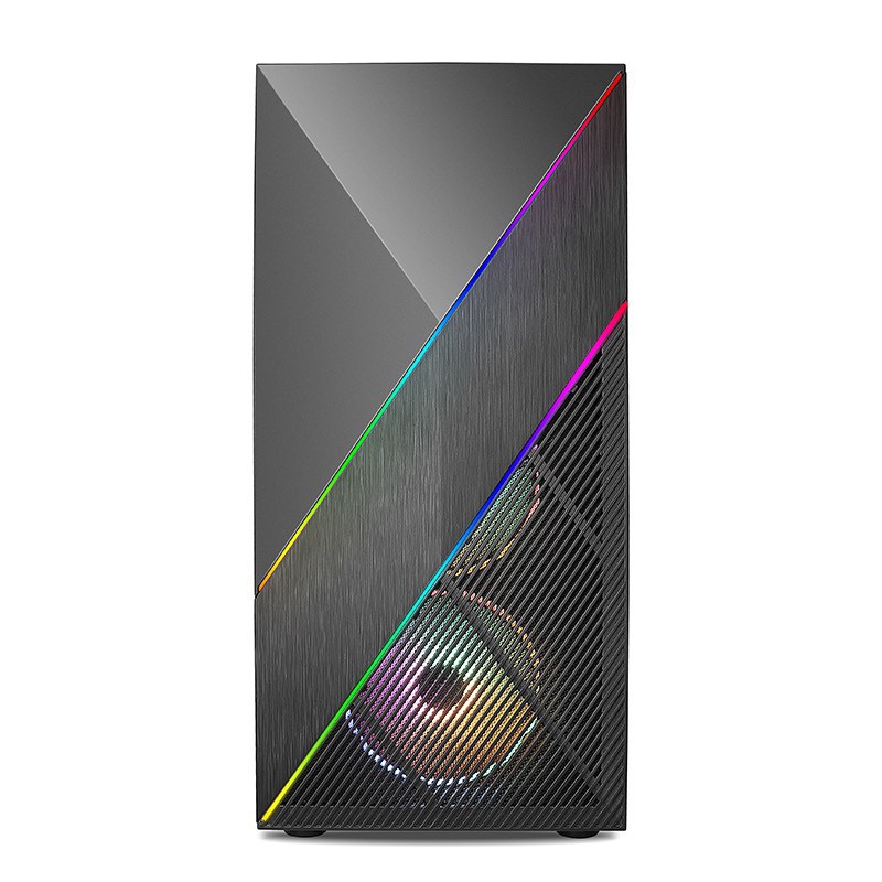 [HCM]CASE AAP DIAMOND GAMING Mặt trước dãy Led RGB (Hông Kính Cường Lực)