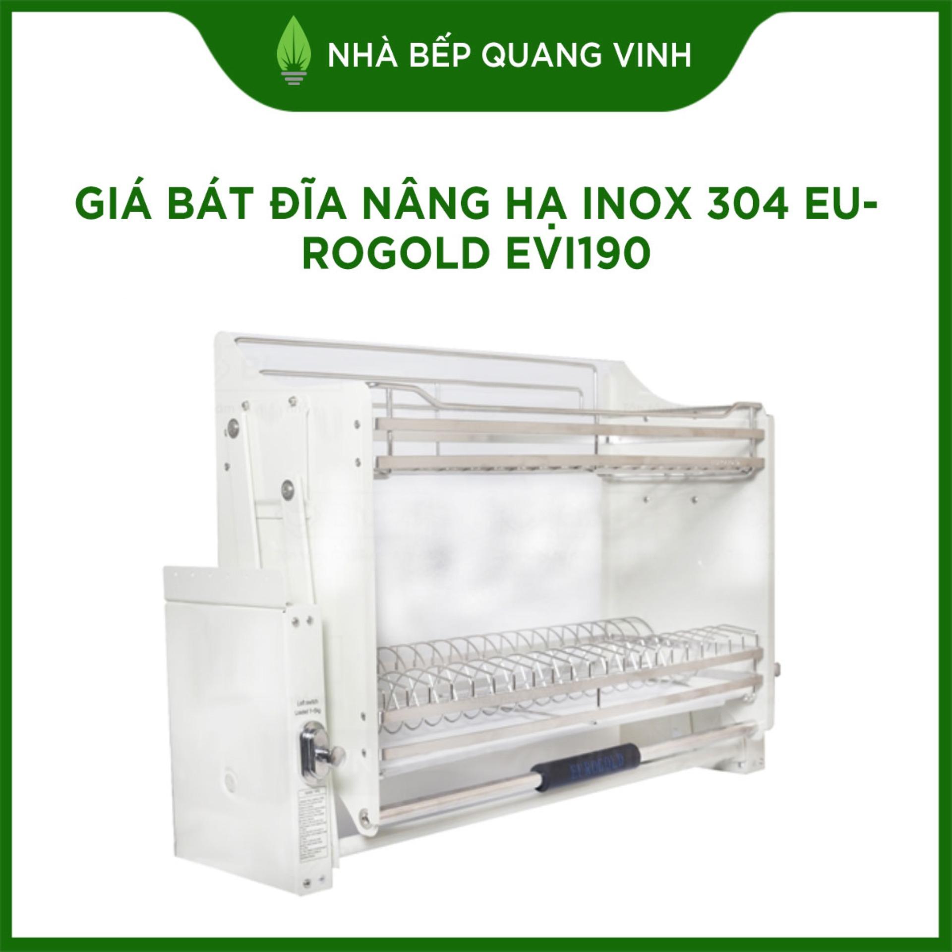 [Trả góp 0%]GIÁ BÁT ĐĨA NÂNG HẠ INOX 304 EUROGOLD EVI190-QUANG VINH