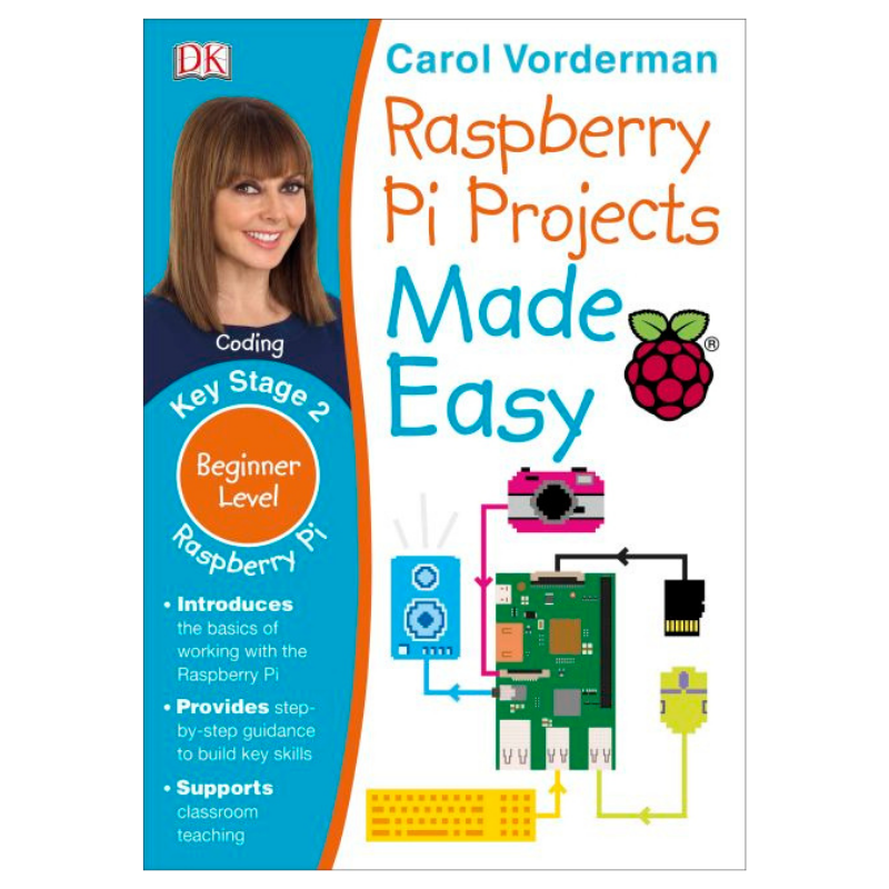 Sách Raspberry Pi Projects Made Easy, Ages 7-11 (Key Stage 2) : Beginner Level Computer Learning Exercises with Scratch, Python, and Sonic Pi