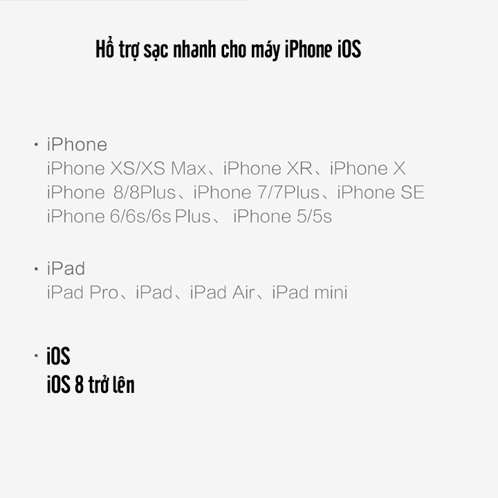 Cáp sạc Lightning ZMI AL 806 Sạc nhanh cho iPhone 2.4A