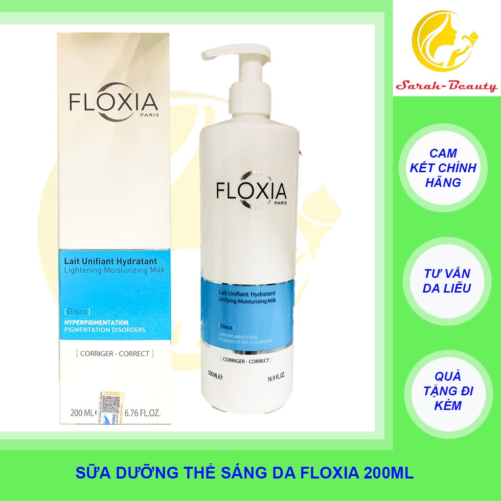 Sữa dưỡng thể sáng da Floxia Disco Lightening Moisturizing Milk