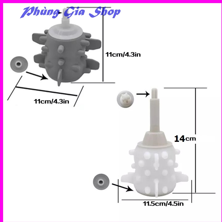 Dụng cụ bóc vỏ tỏi bằng Silicon tiện lợi - Kết hợp với Máy xay thực phẩm dung tích 2 và 3 lít
