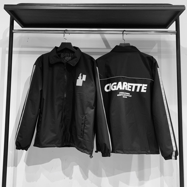 Áo khoác Dù phản quang CIGA nam nữ unisex form rộng - Gin Store 03