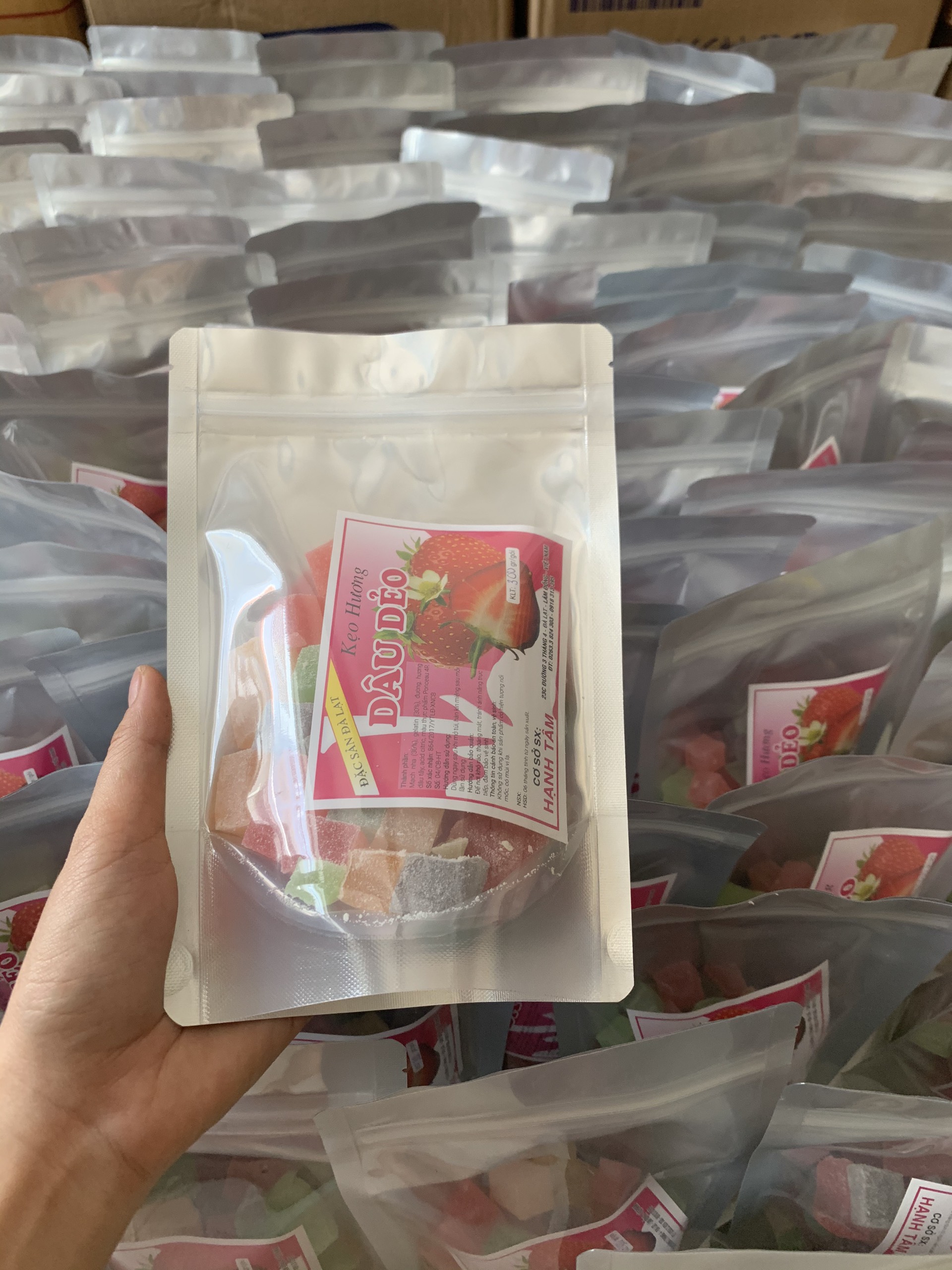 [HCM][Gói 300g] Kẹo dẻo trái cây đặc sản Đà Lạt