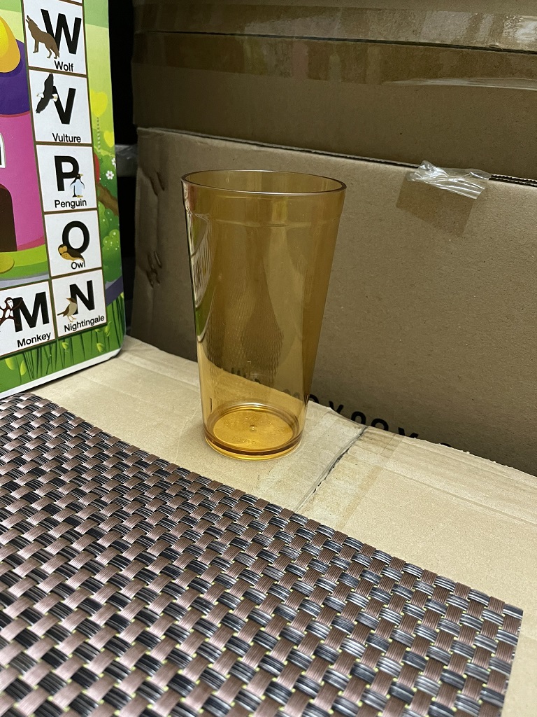 Sét 5 Ly Nhựa Màu Cam [ Dung Tích : 470ml ]