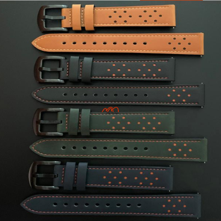Dây da đục lỗ Amazfit GTR 42mm / 47mm