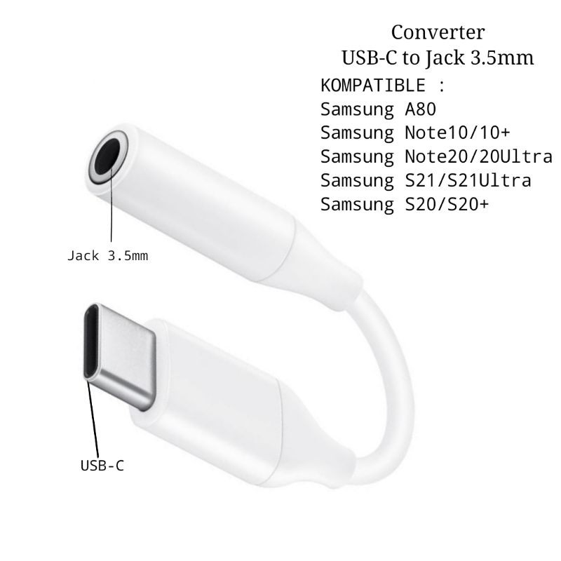 Cáp Chuyển Type C Sang Jack 3.5 - USB-C SANG JACK NỐI 3.5MM