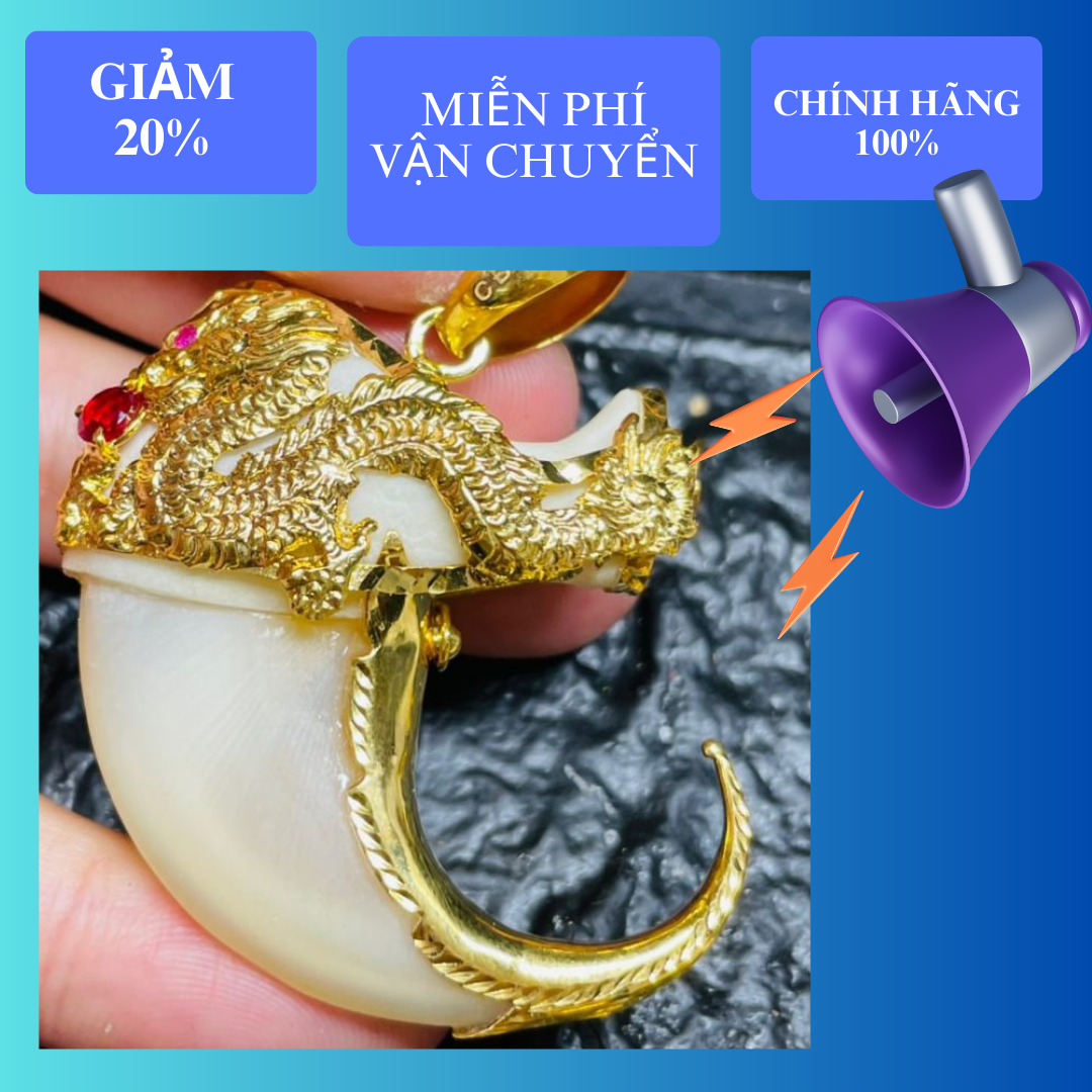 Mặt dây chuyền mong (cop) chuẩn xịn 100% hàng thật