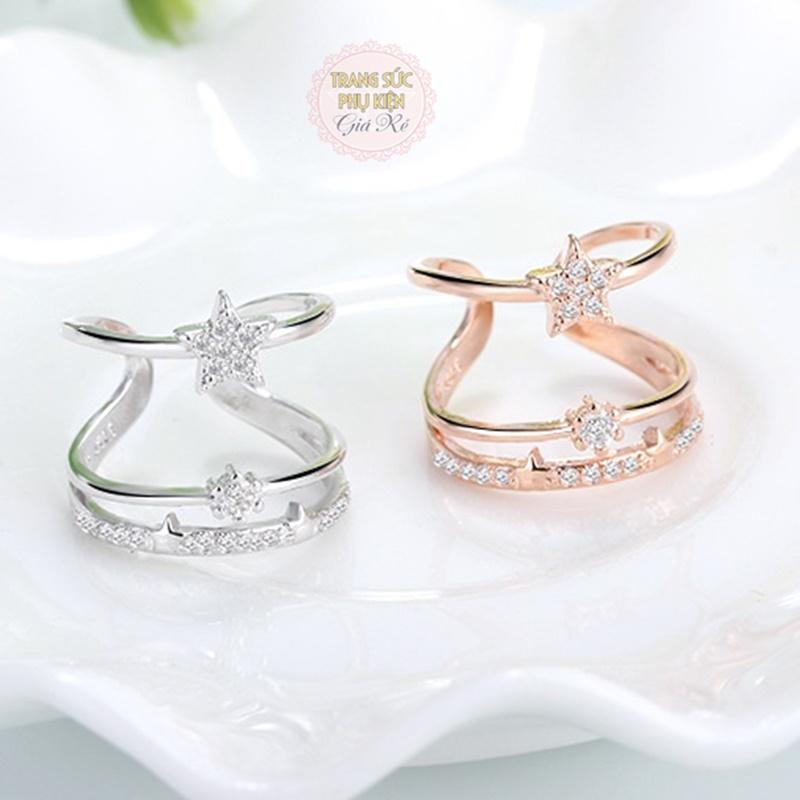 [HCM]Nhẫn nữ thời trang phong cách Hàn mới N08