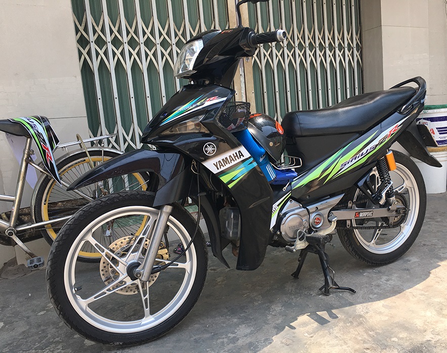 Tem sirius fi xanh đen ZR