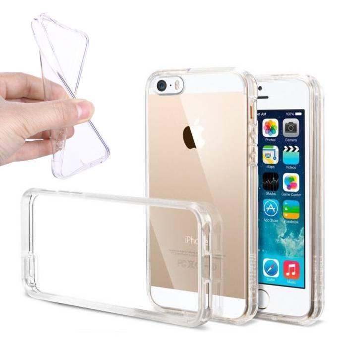 Ốp dẻo trong suốt Iphone 5 / Iphone 5s / Iphone 5 SE