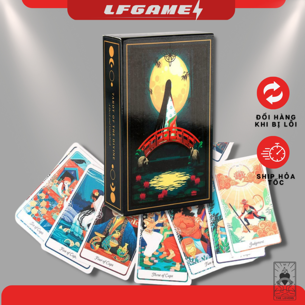 Bộ bài bói bài tarot divine a deck size tiêu chuẩn