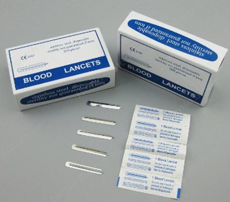 Kim lể mụn (kim trích máu) hộp 200 kim