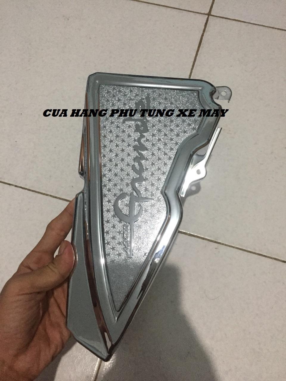 Combo 3 món Che Pô + Bầu e + Quạt gió cho xe Nozza Grande mạ Crom