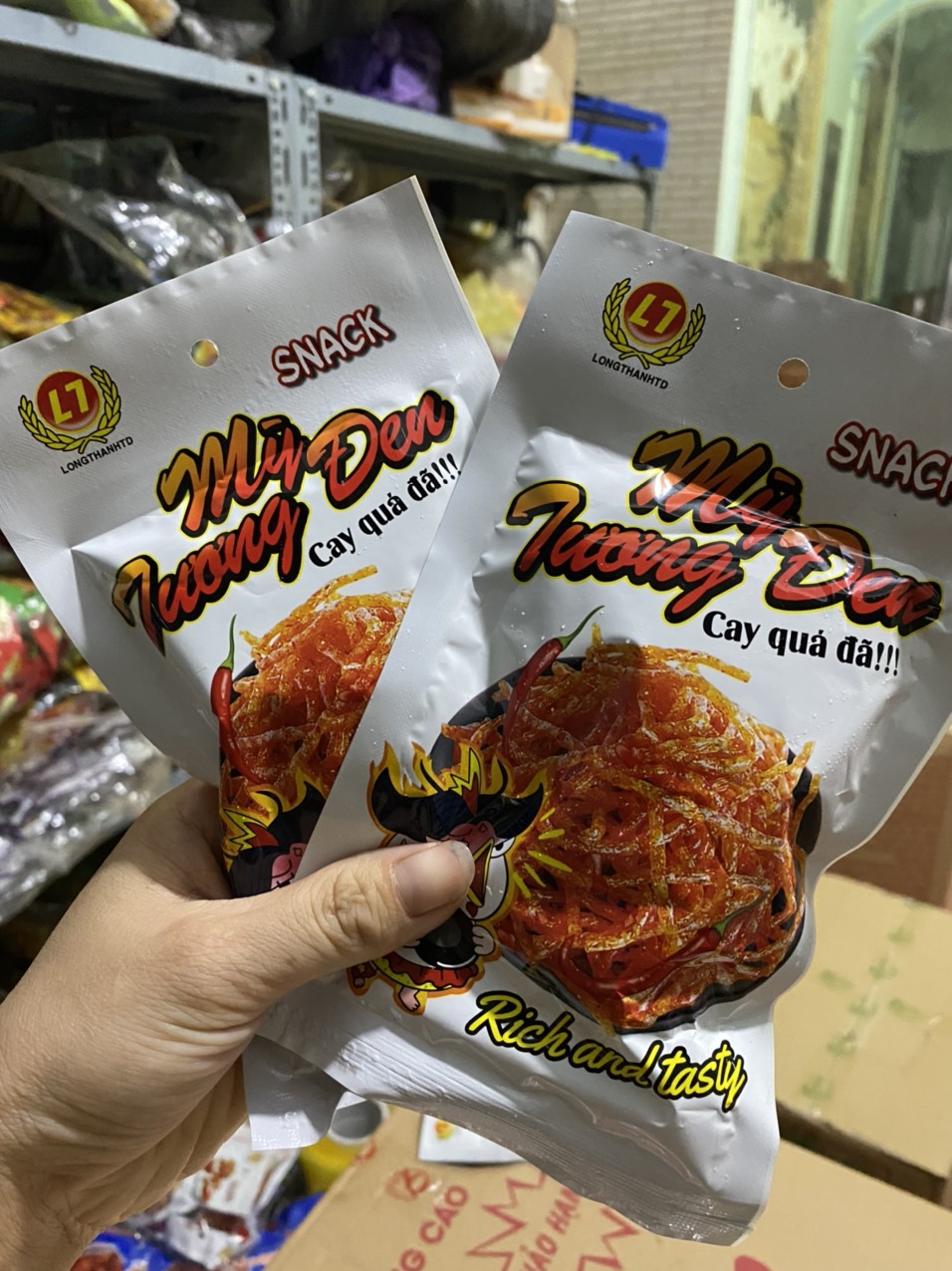 Sỉ 30 Gói Mỳ Trộn Tương Đen Siêu Ngon