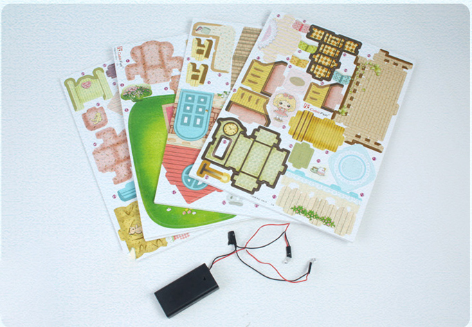 Mô hình giấy 3D CubicFun - Sweet Villa - P615h