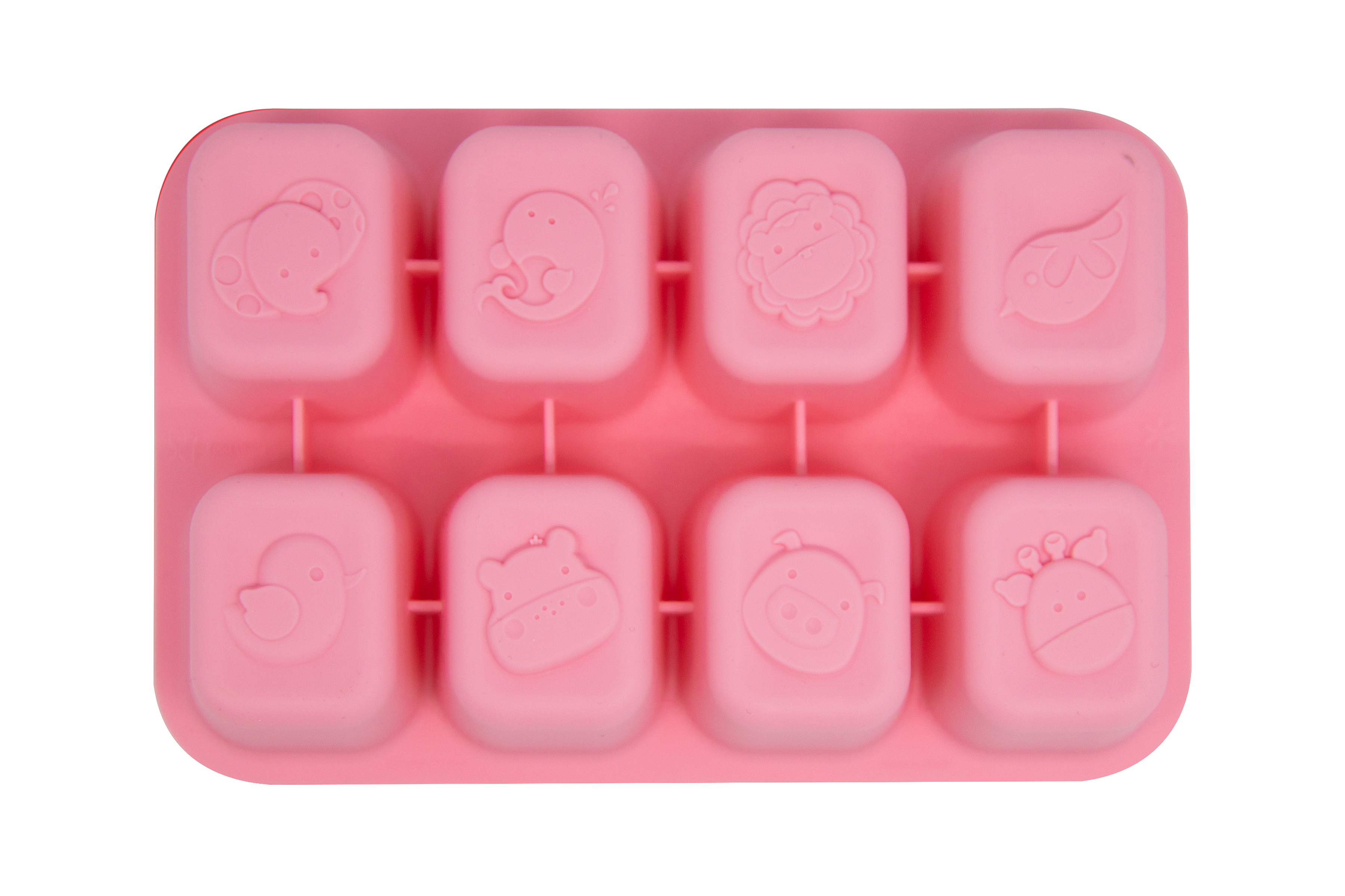 Khay silicon trữ đông đồ ăn dặm cho bé Marcus & Marcus - Pokey (30ml x 8 ngăn)