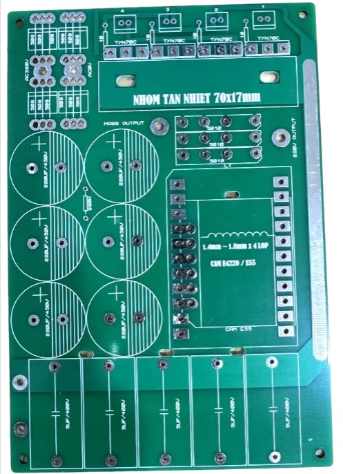 PCB bo mạch băm cầu H rời
