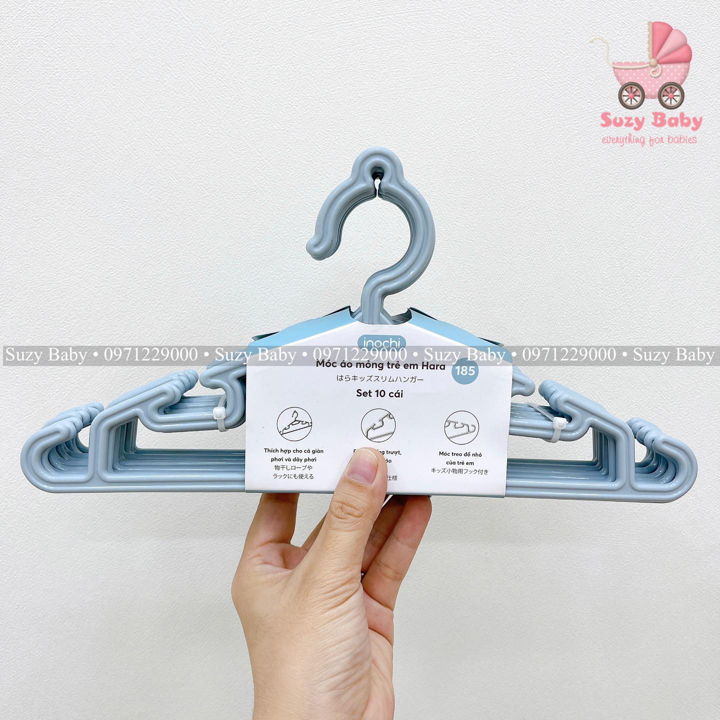 SET 10 MÓC NHỰA INOCHI 185