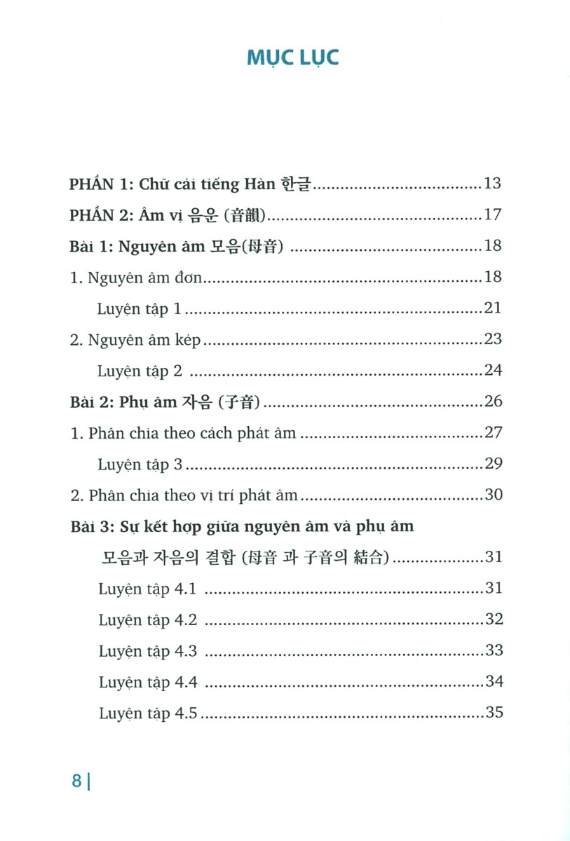 LUYỆN PHÁT ÂM TIẾNG HÀN (TÁI BẢN)