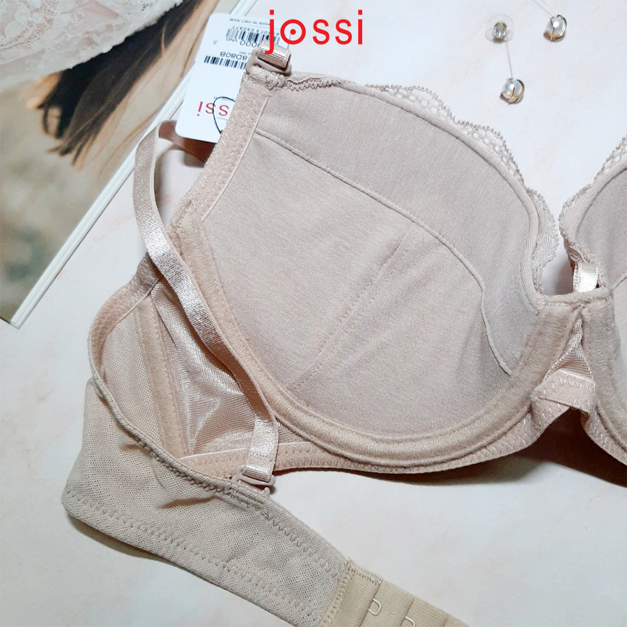 Áo lót ren mút mỏng cúp xéo - Jossi 9018