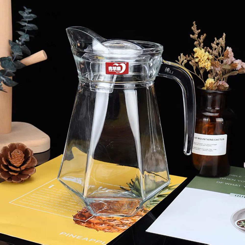 Bình nước thủy tinh Deli góc 1.3 lít - EH1028