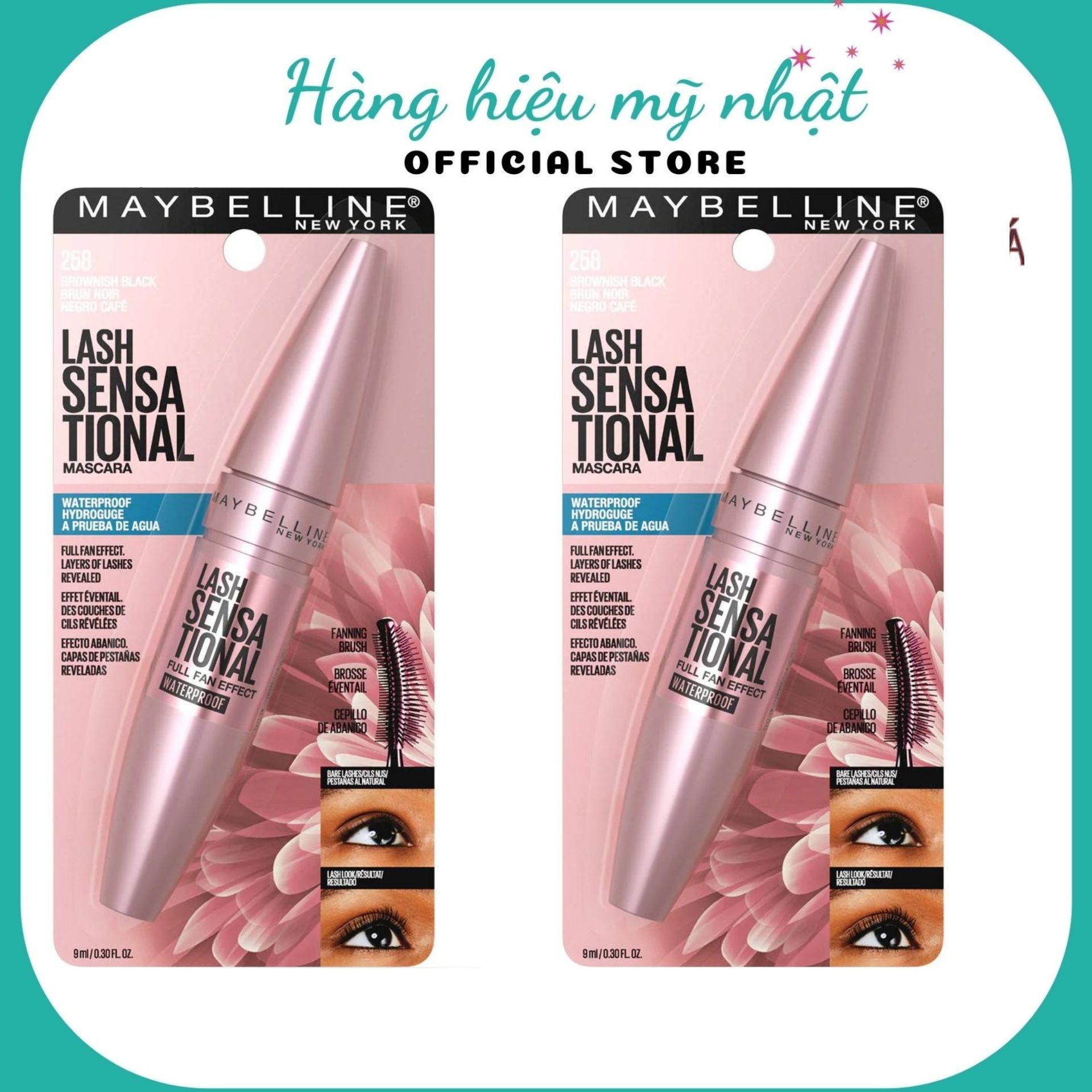 [AUTH] Mascara Maybeline Lash Sensational làm cong mi. Có sẵn