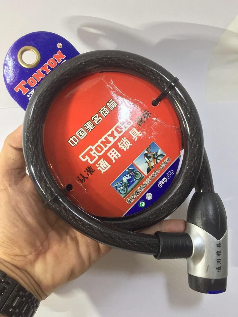[HCMKhóa xe đạp Tonyon Khóa chìa xe đạp dây.