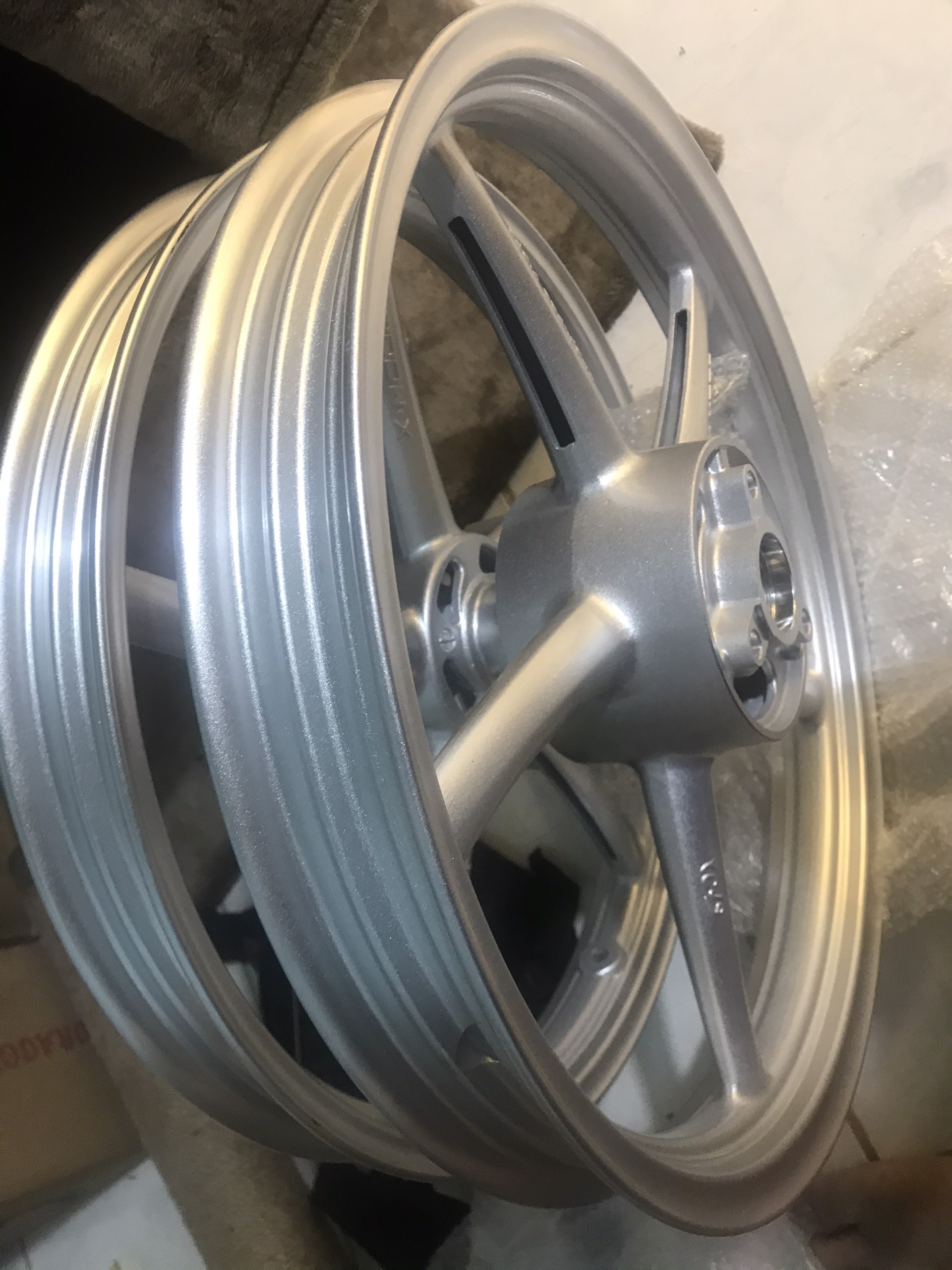 Mâm 5 cây X mode màu bạc Satria