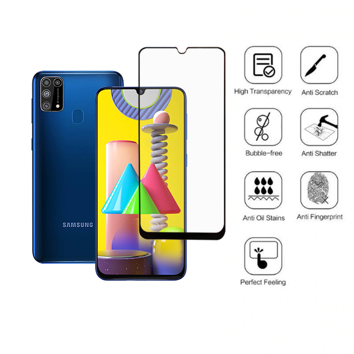 Miếng dán cường lực FULL màn hình SAMSUNG M31