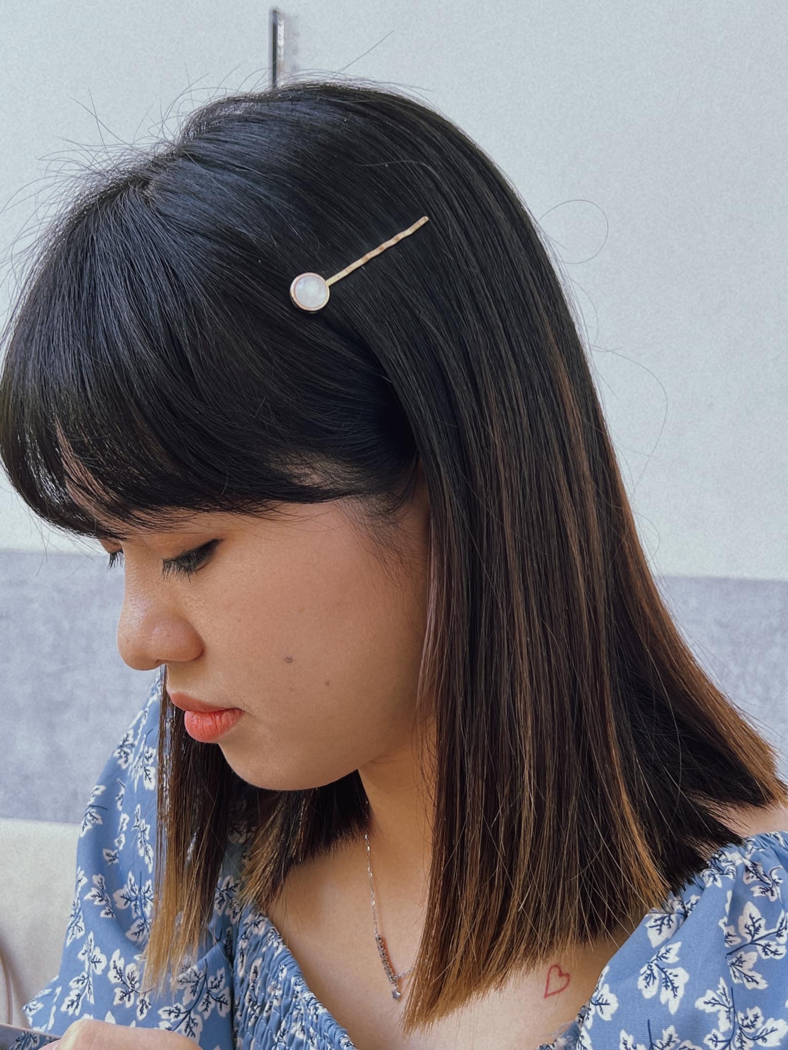Kẹp tóc đính ngọc phong cách vintage Lusia (Giao ngẫu nhiên)